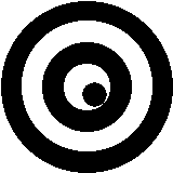 Round logo